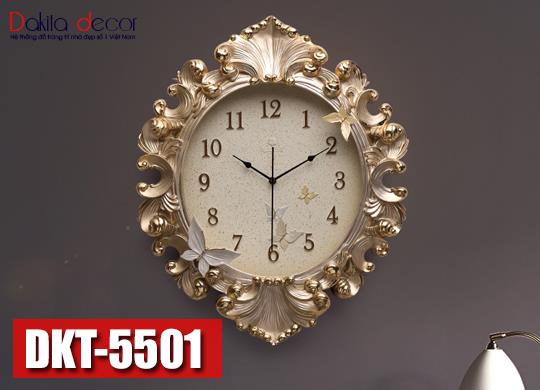 Đồng hồ treo tường trang trí Gốm sứ cao cấp DKT5501